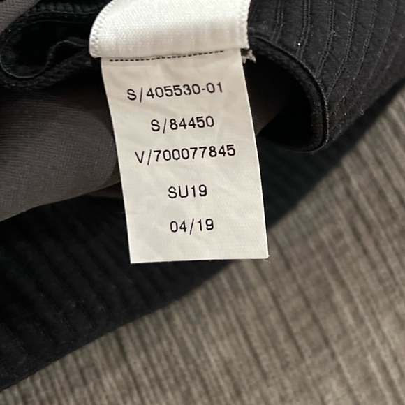 Athleta Black Pleated Women’s Elastic Waist Size Small - Picture 5 of 5